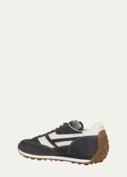TOM FORDMen's Mick Suede and Leather Low-Top Sneakers