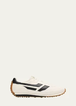 TOM FORDMen's Mick Tech Fabric and Suede Sneakers
