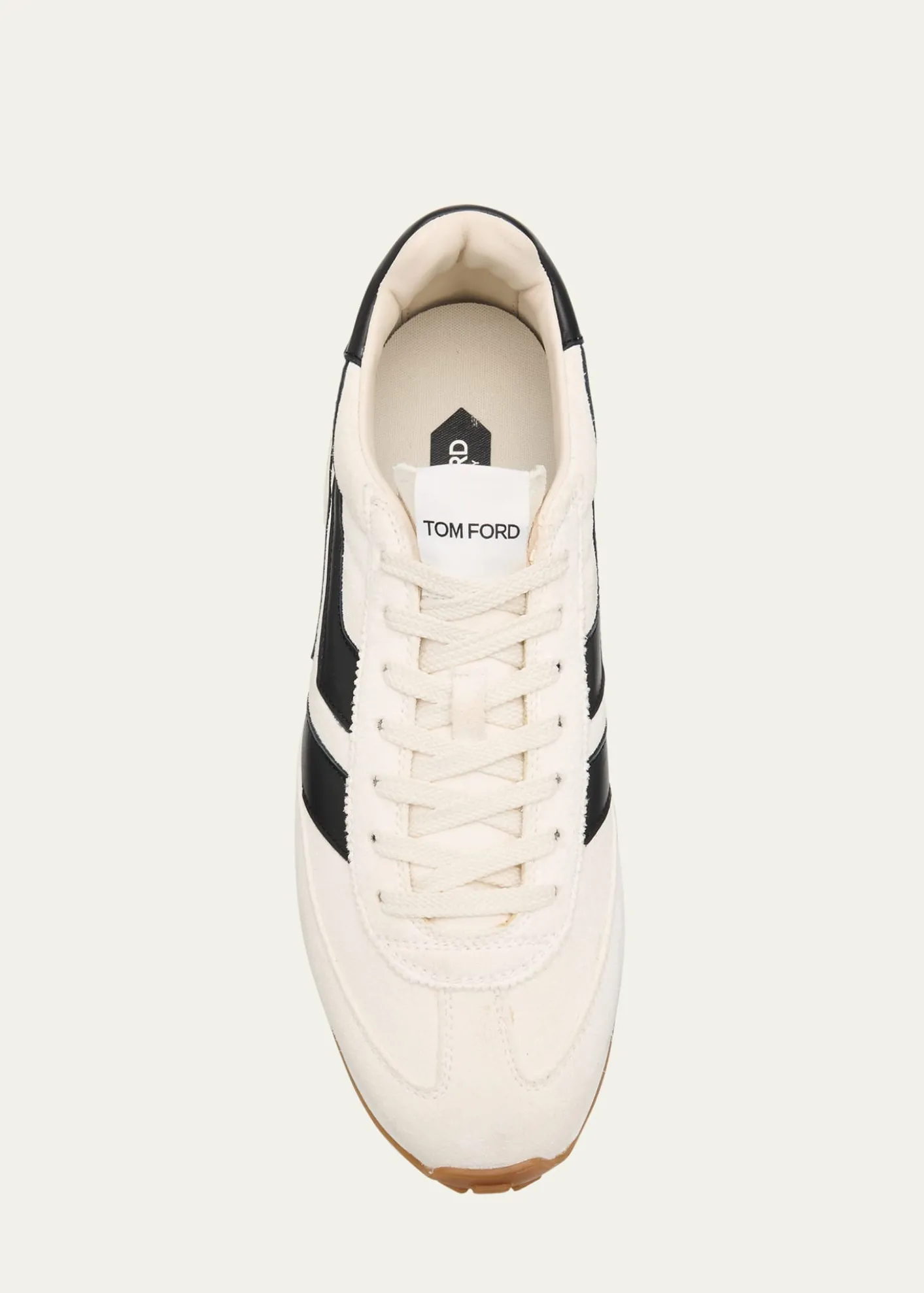 TOM FORDMen's Mick Tech Fabric and Suede Sneakers