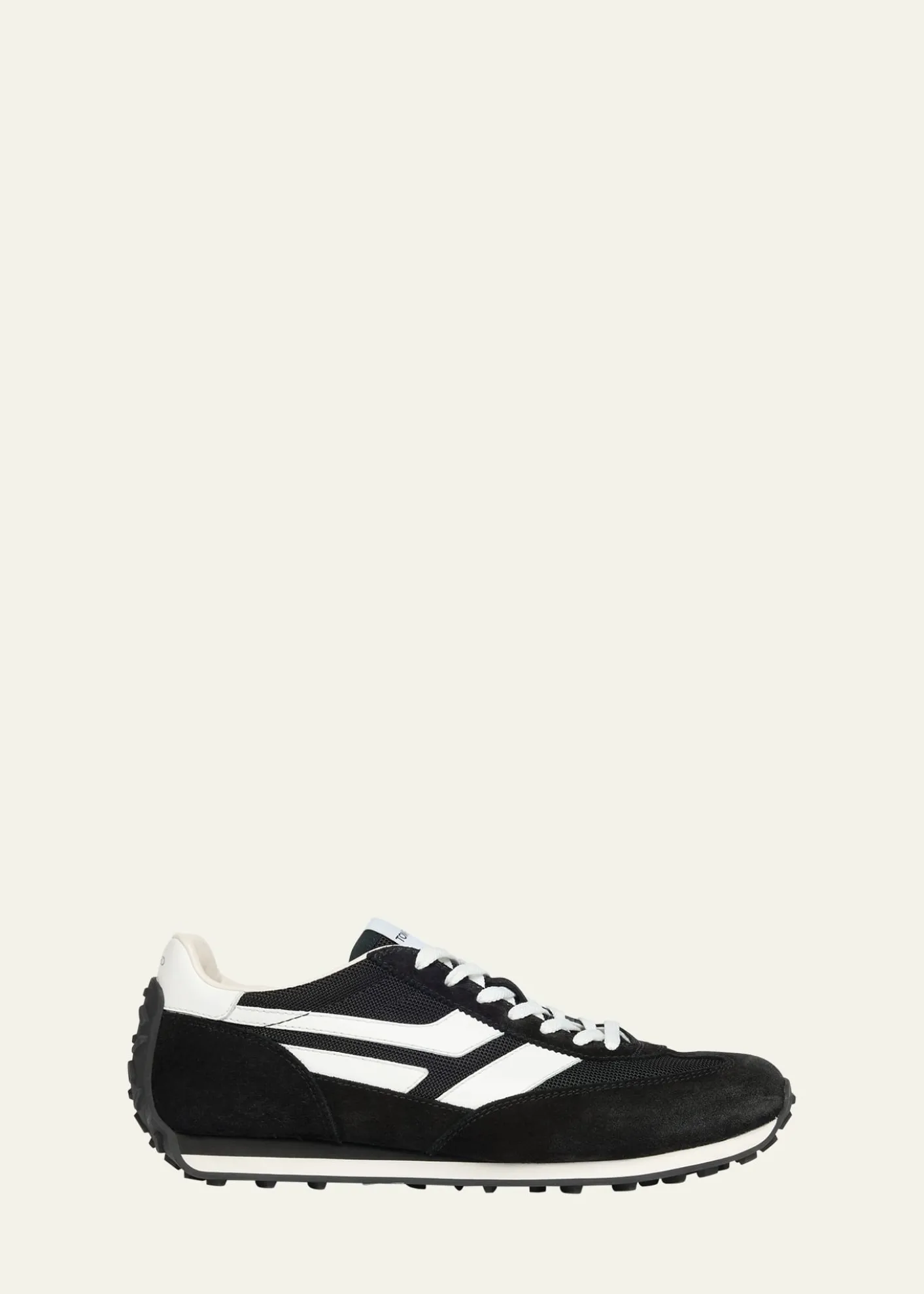 TOM FORDMen's Mick Tech Fabric and Suede Sneakers