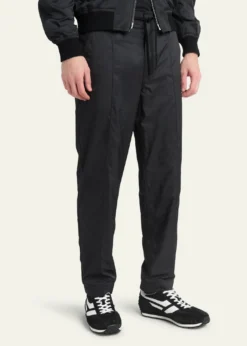 TOM FORDMen's Mick Tech Fabric and Suede Sneakers