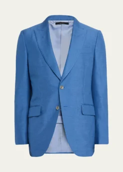 TOM FORDMen's Peak Lapel Single-Breasted Sport Coat