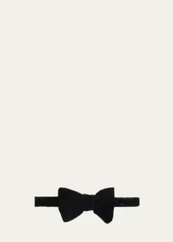 TOM FORDMen's Pre-Tied Velvet Bow Tie