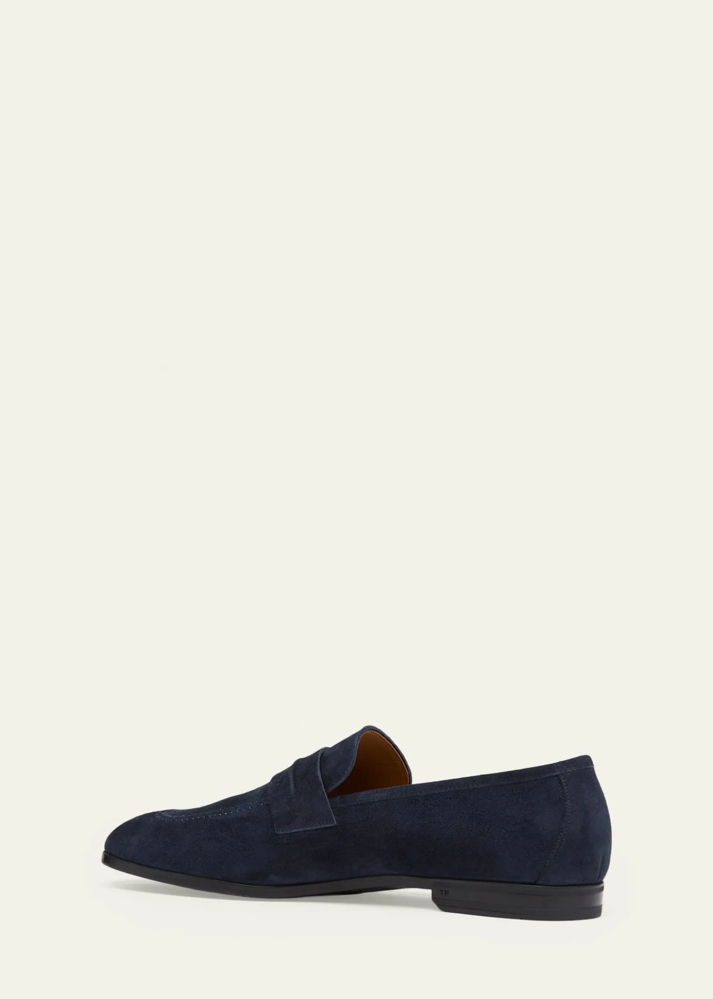 TOM FORDMen's Sean Suede Penny Loafers