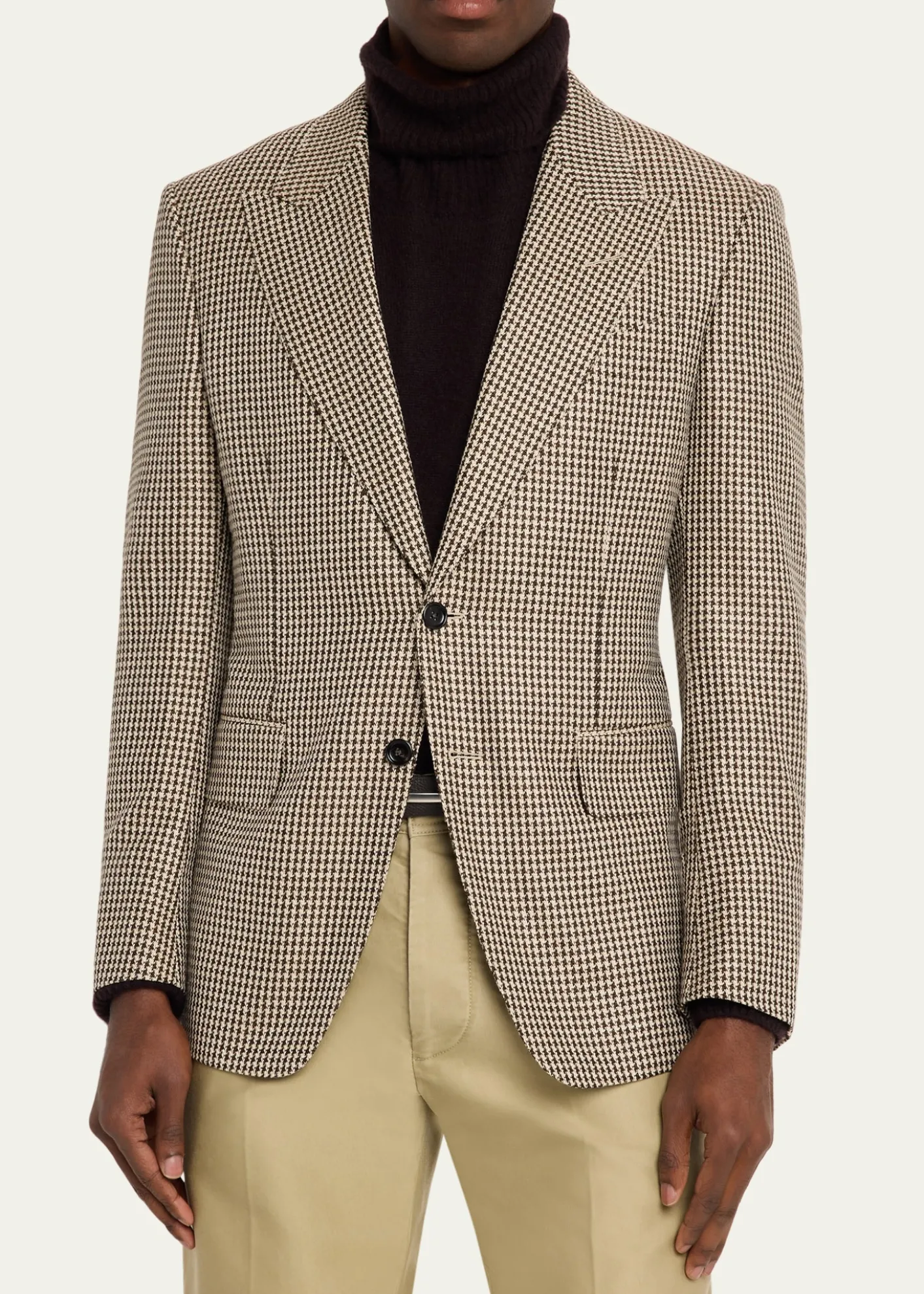 TOM FORDMen's Shelton Pied de Poule Single-Breasted Sport Coat