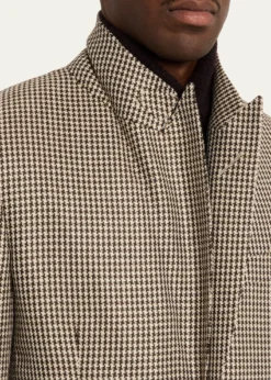 TOM FORDMen's Shelton Pied de Poule Single-Breasted Sport Coat