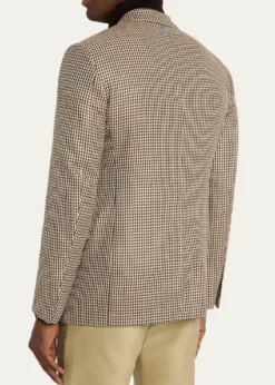 TOM FORDMen's Shelton Pied de Poule Single-Breasted Sport Coat