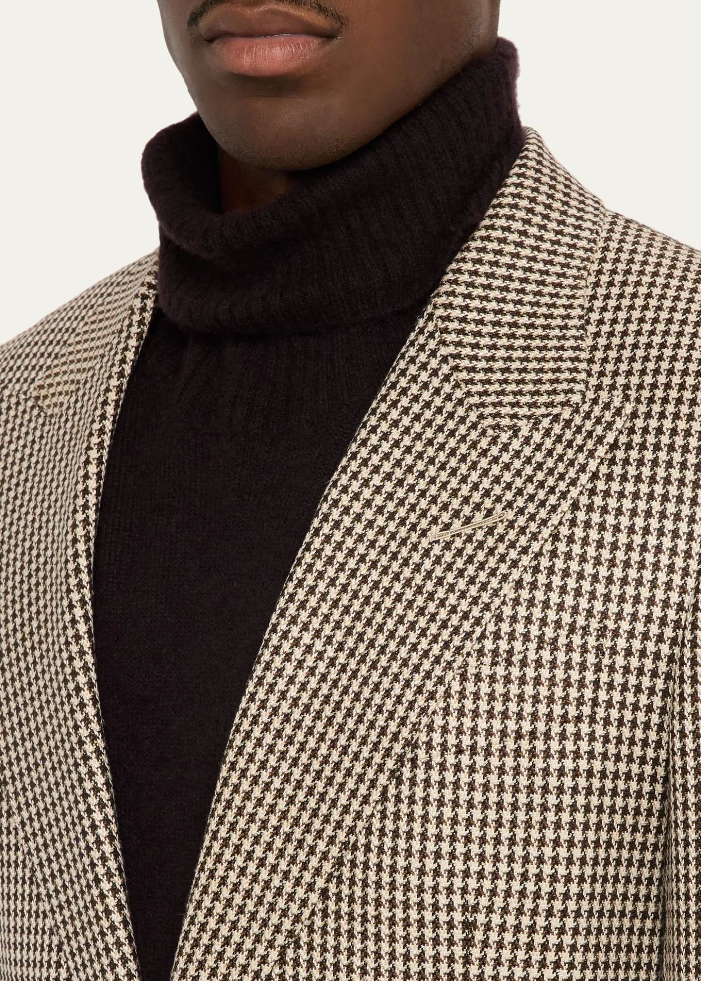 TOM FORDMen's Shelton Pied de Poule Single-Breasted Sport Coat