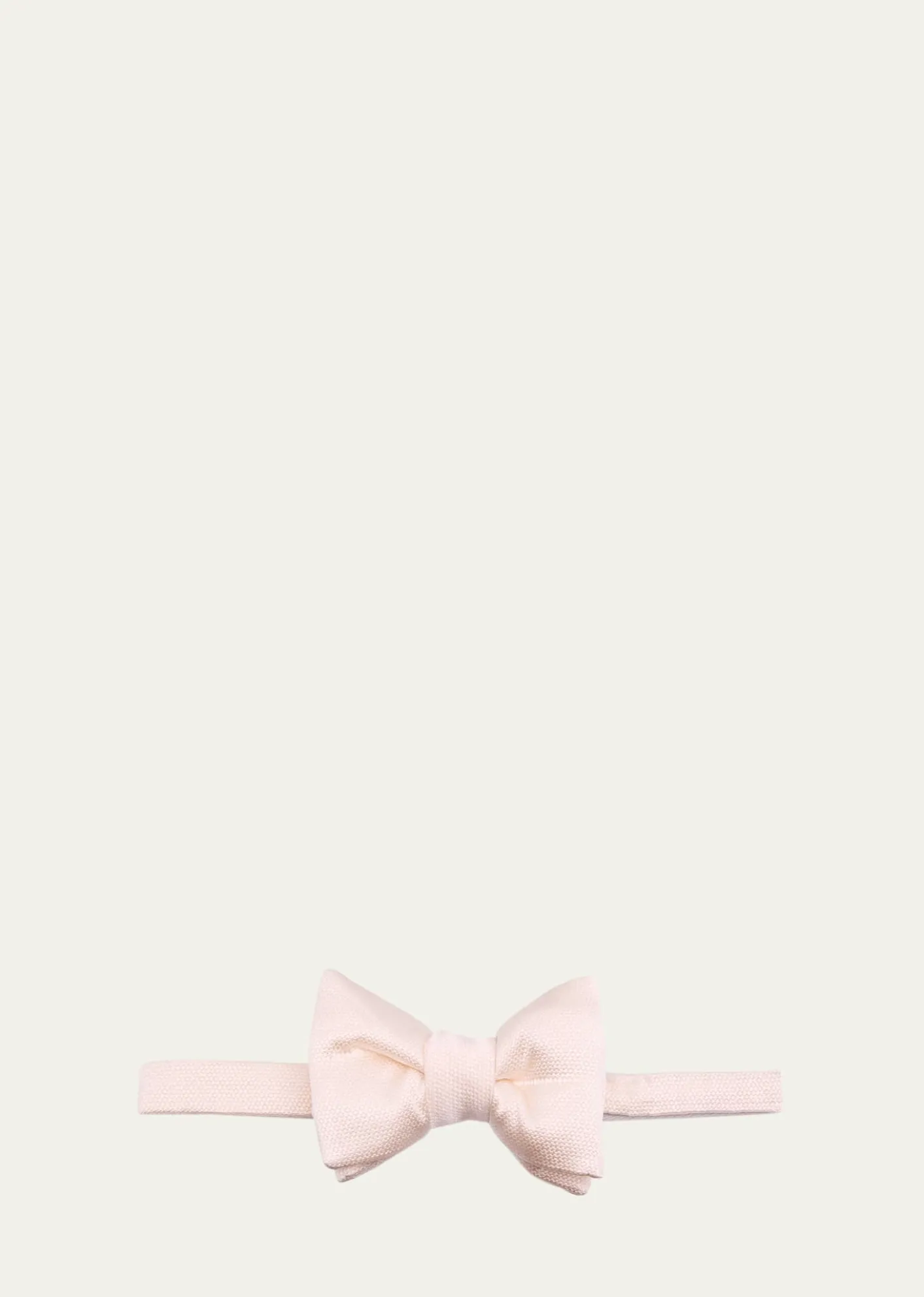 TOM FORDMen's Silk-Cotton Pre-Tied Bow Tie