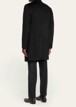 TOM FORDMen's Solid Cashmere Overcoat