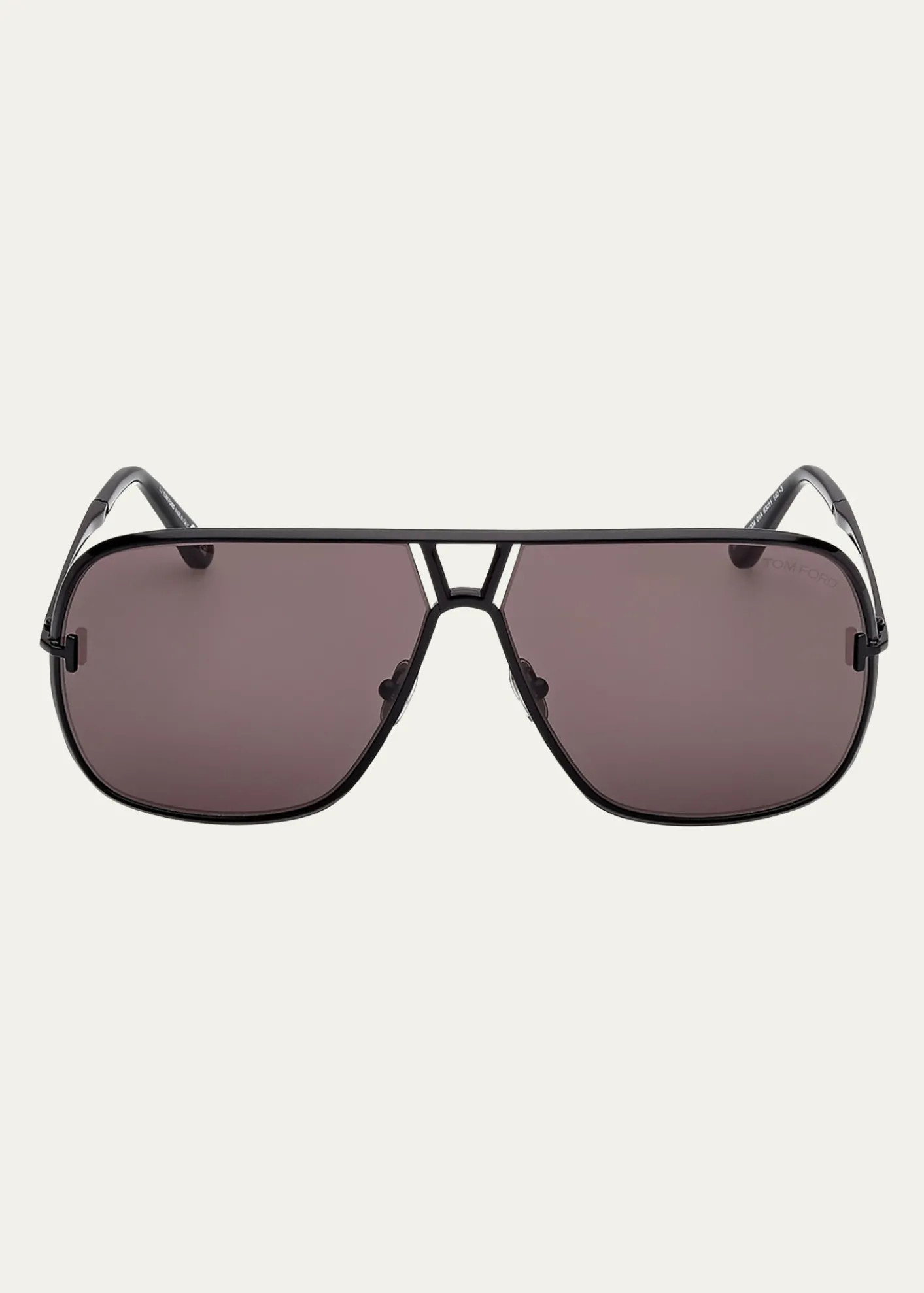 TOM FORDMen's Stavros Acetate Square Sunglasses