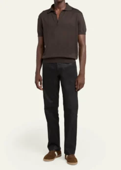 TOM FORDMen's Terence Suede Low-Top Sneakers