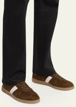 TOM FORDMen's Terence Suede Low-Top Sneakers