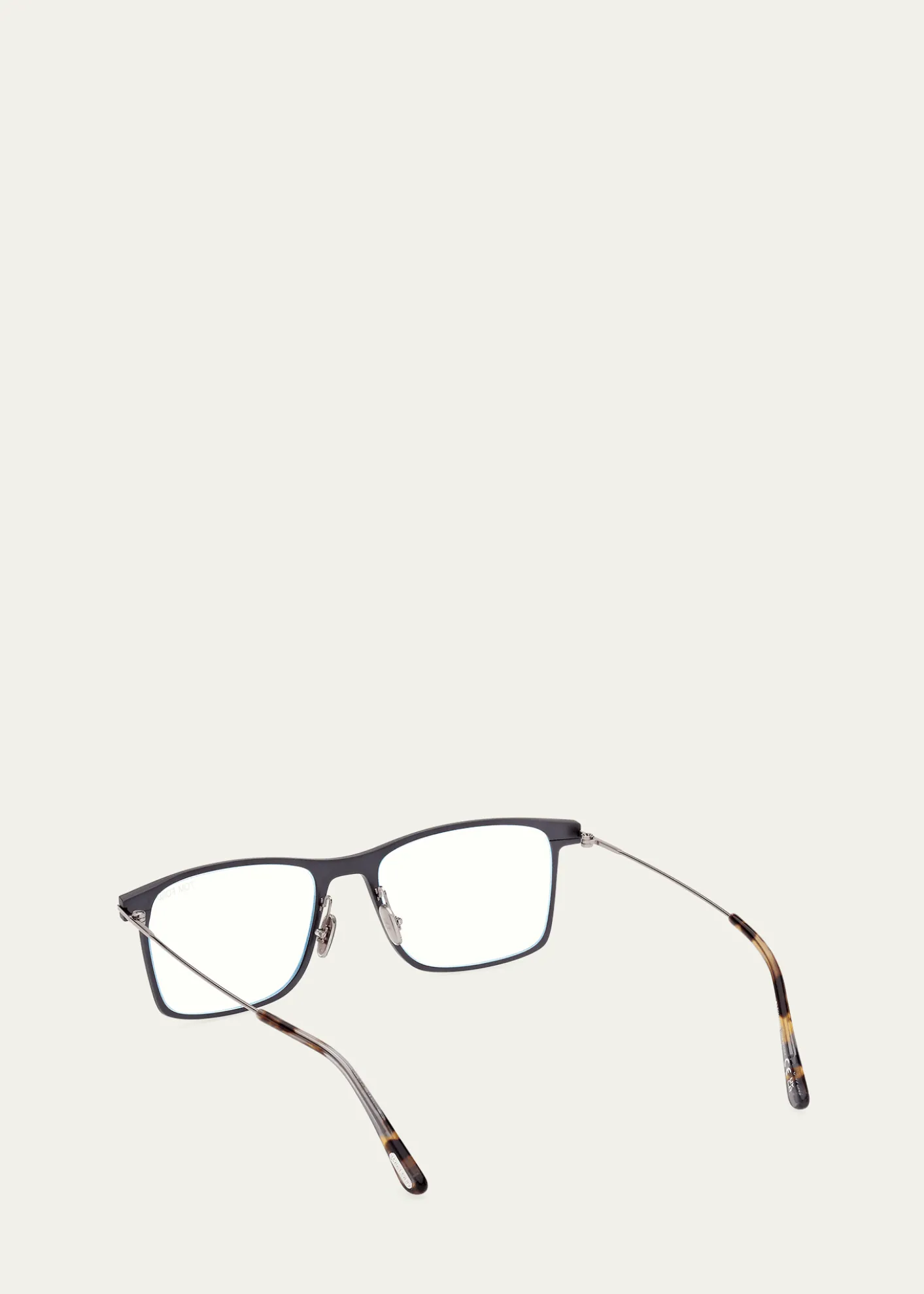 TOM FORDMen's T-Hinge Metal Square Sunglasses