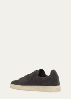 TOM FORDMen's Warwick Suede Low-Top Sneakers