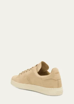 TOM FORDMen's Warwick Suede Low-Top Sneakers