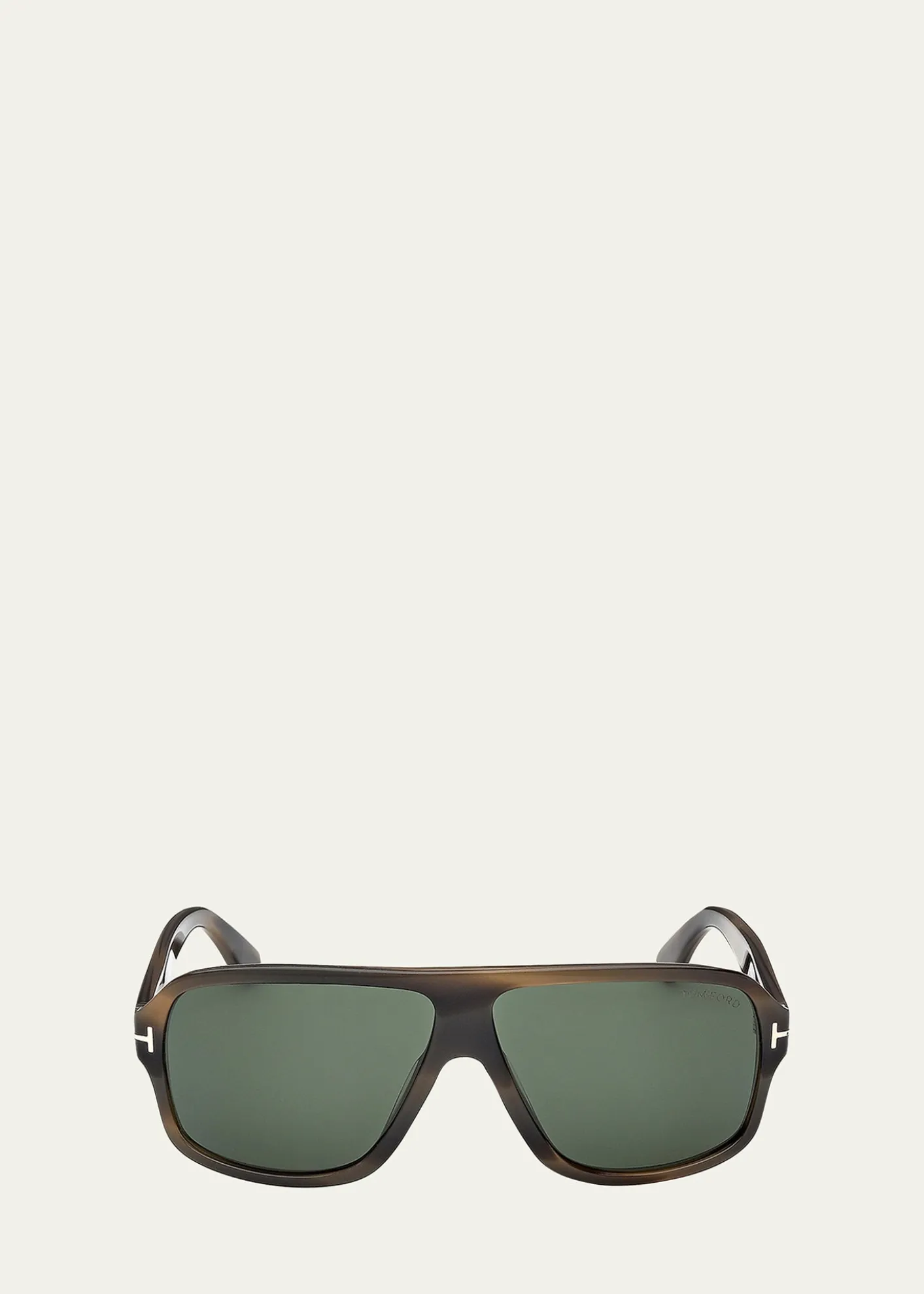 TOM FORDMen's William-02 Acetate Rectangle Sunglasses