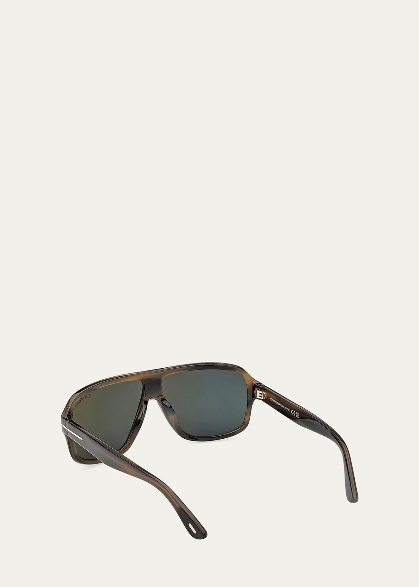 TOM FORDMen's William-02 Acetate Rectangle Sunglasses