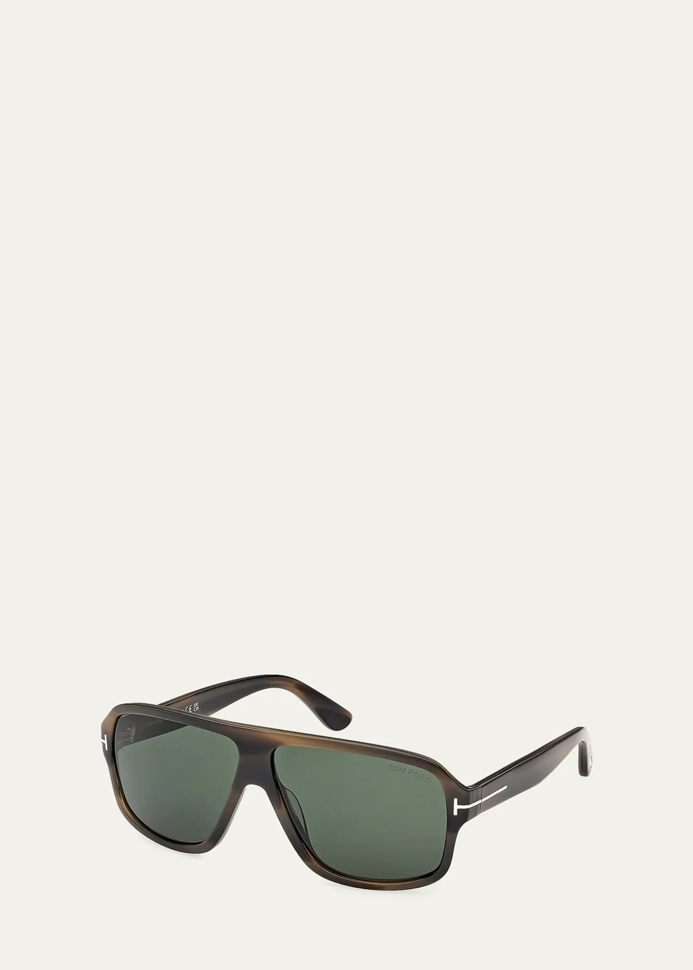 TOM FORDMen's William-02 Acetate Rectangle Sunglasses