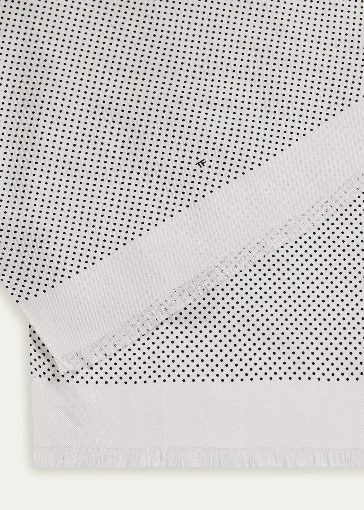 TOM FORDMicro Polka Dot Silk Scarf