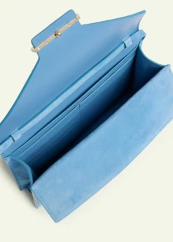 TOM FORDMini Suede T-Clasp Shoulder Bag