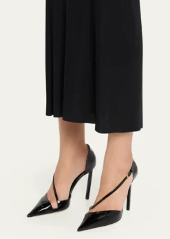 TOM FORD100mm Queen Anne Patent Leather Pumps
