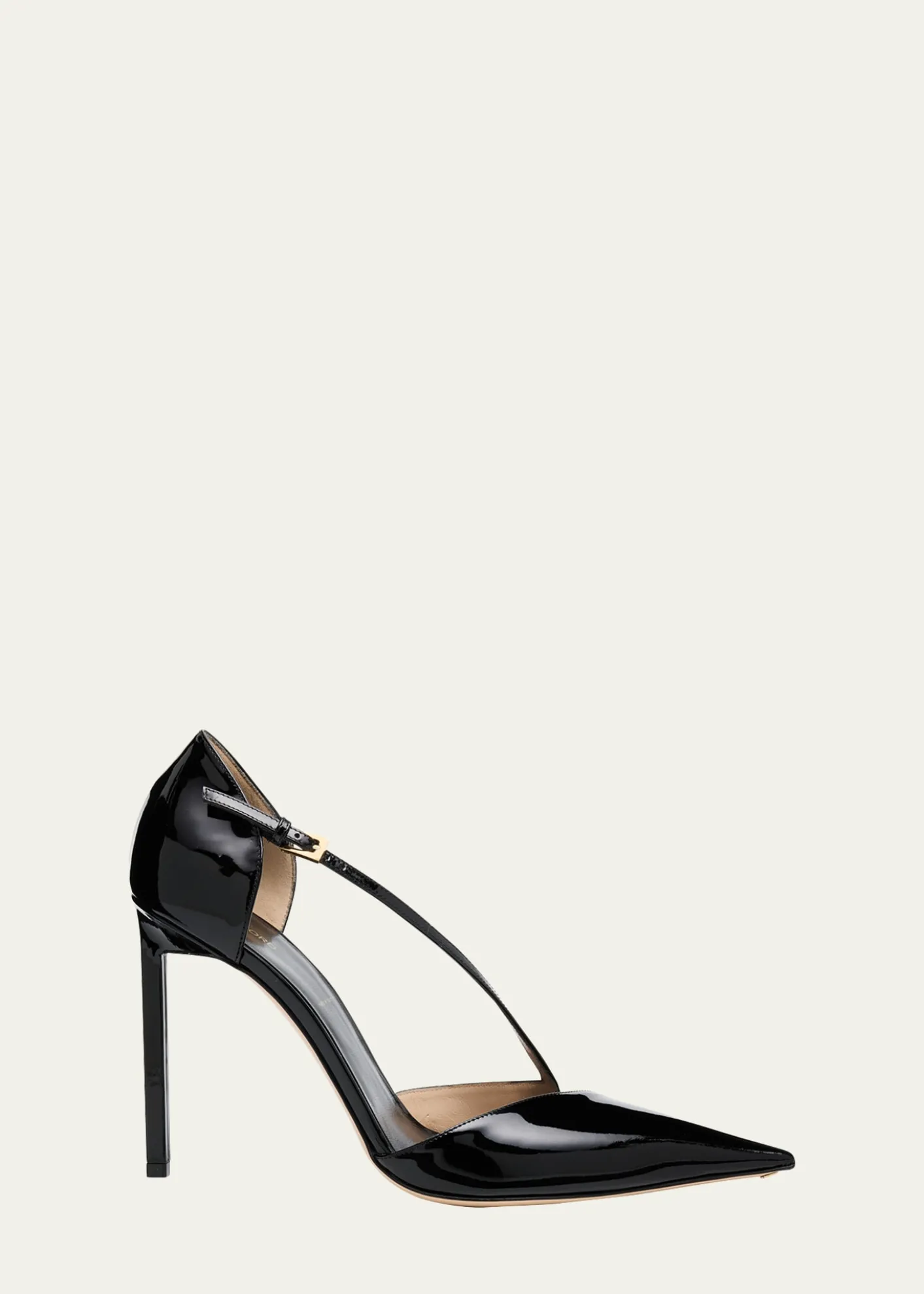 TOM FORD100mm Queen Anne Patent Leather Pumps