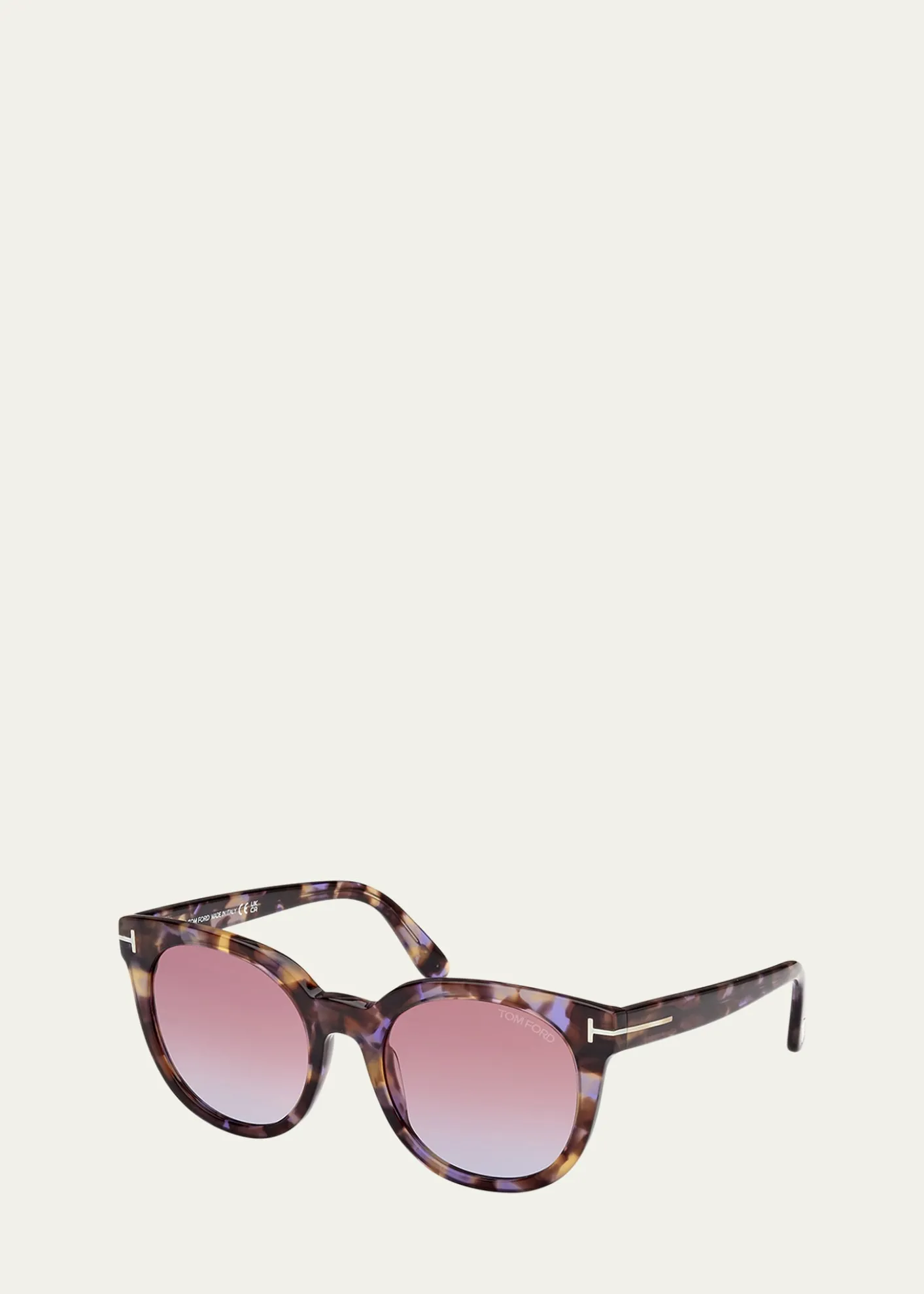 TOM FORDMoira Acetate Butterfly Sunglasses