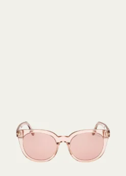 TOM FORDMoira Acetate Butterfly Sunglasses