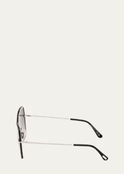 TOM FORDNickie Metal Butterfly Sunglasses