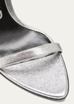 TOM FORDPadlock Metallic Stiletto Sandals