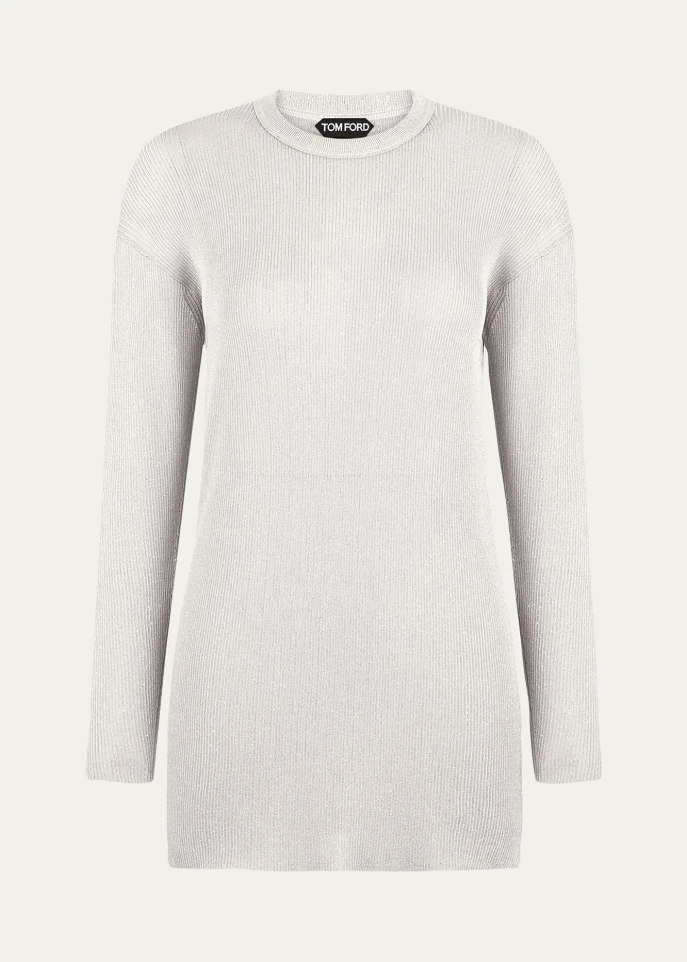 TOM FORDPaillette Rib Knit Tunic Top