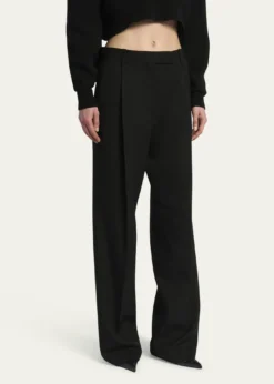 TOM FORDPleated Wool-Blend Trousers