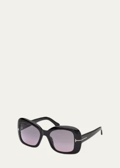 TOM FORDSandra 52MM Square Sunglasses