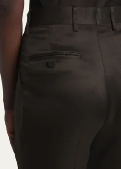 TOM FORDSharp Grain De Poudre Straight-Leg Trousers