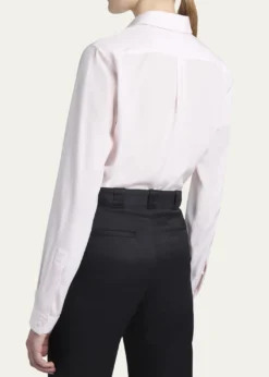 TOM FORDSilk Crepe De Chine Button-Down Blouse