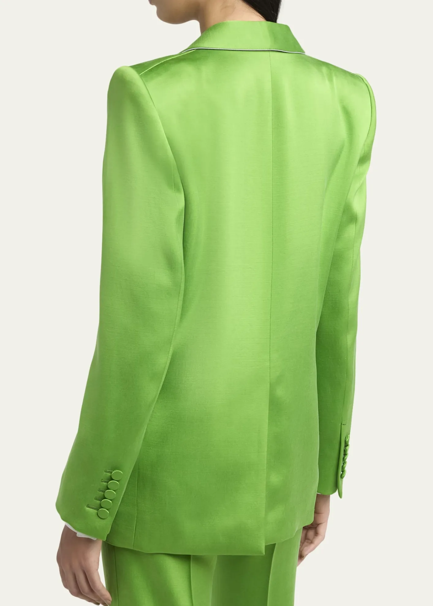 TOM FORDSingle-Breasted Silk-Wool Blazer Jacket