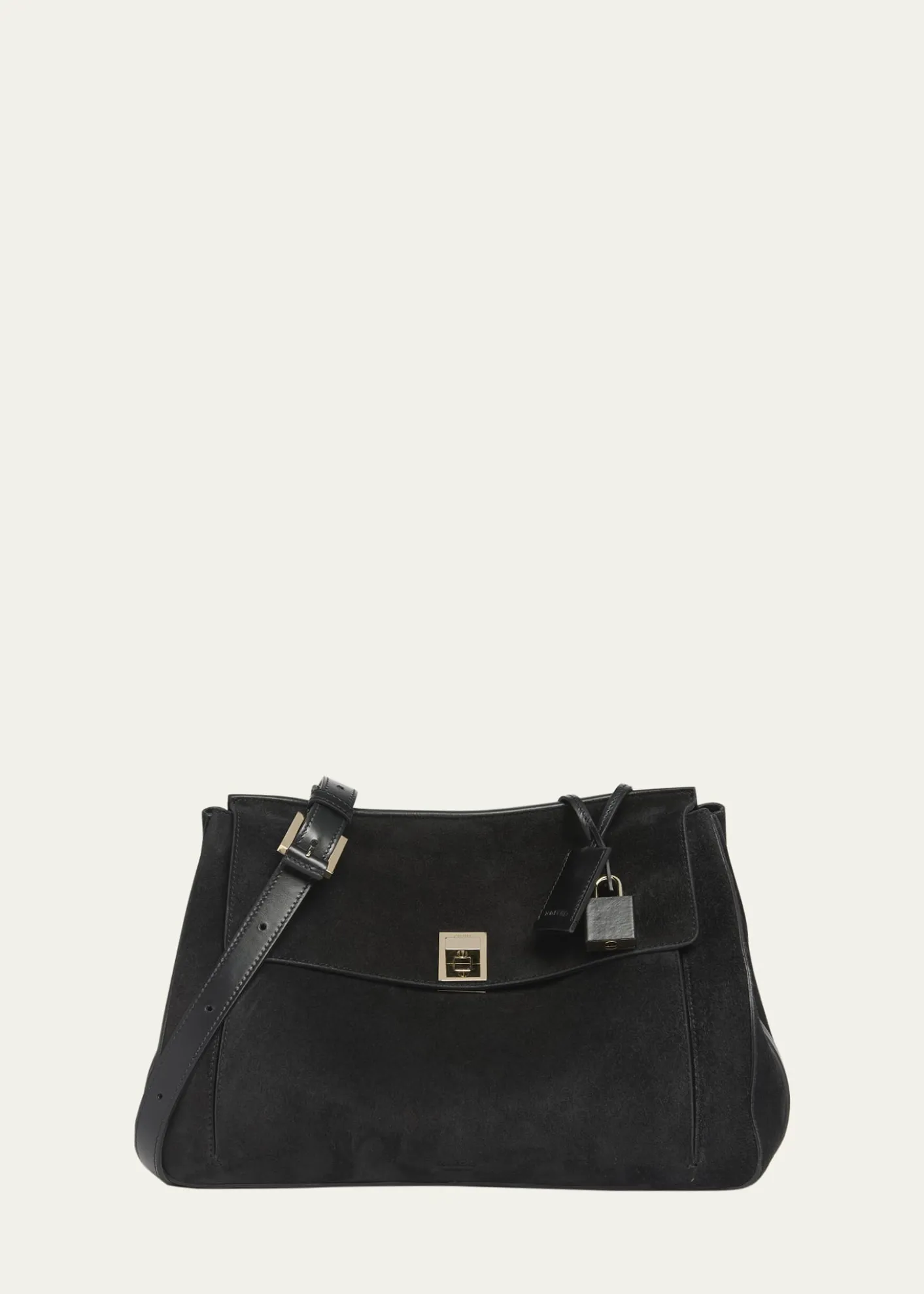 TOM FORDSmooth Suede Shoulder Bag