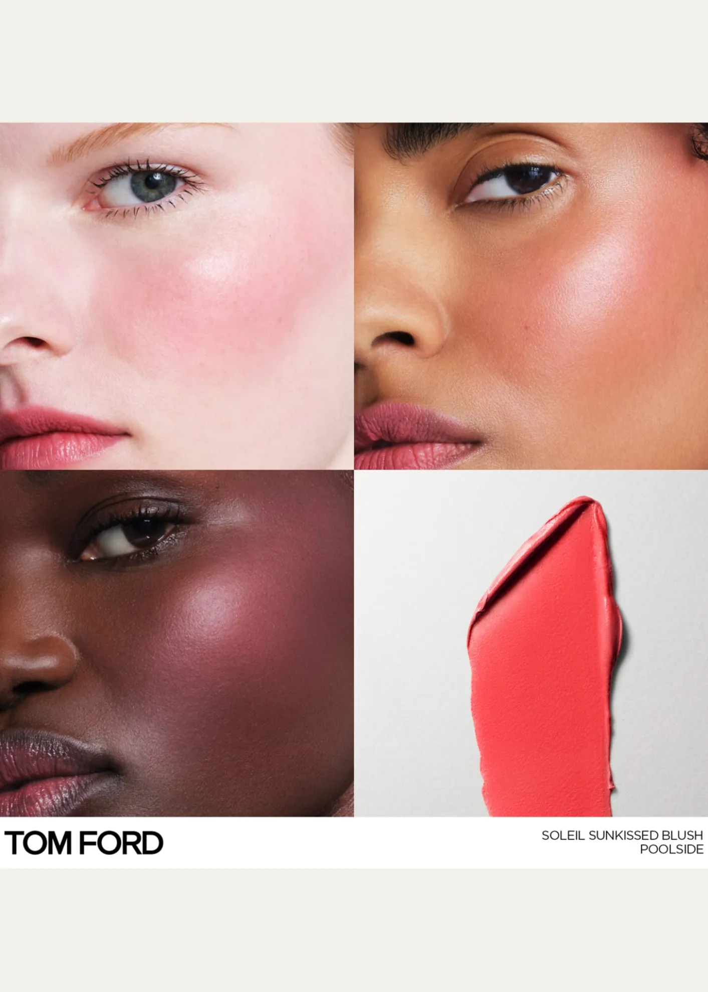TOM FORDSoleil Sunkissed Cream Blush - Poolside