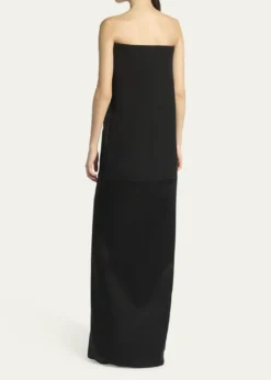 TOM FORDStrapless Column Wrap Evening Gown