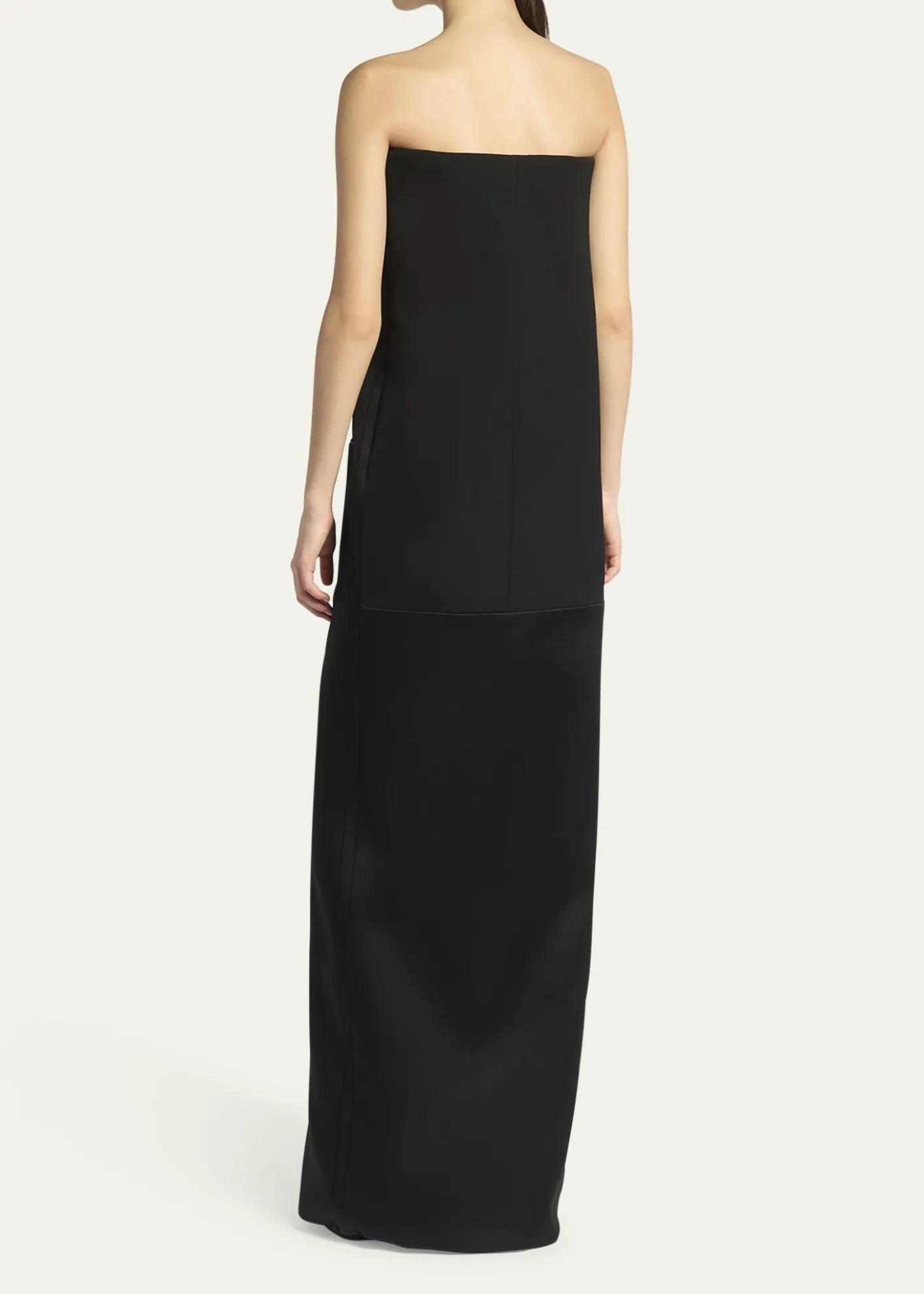 TOM FORDStrapless Column Wrap Evening Gown