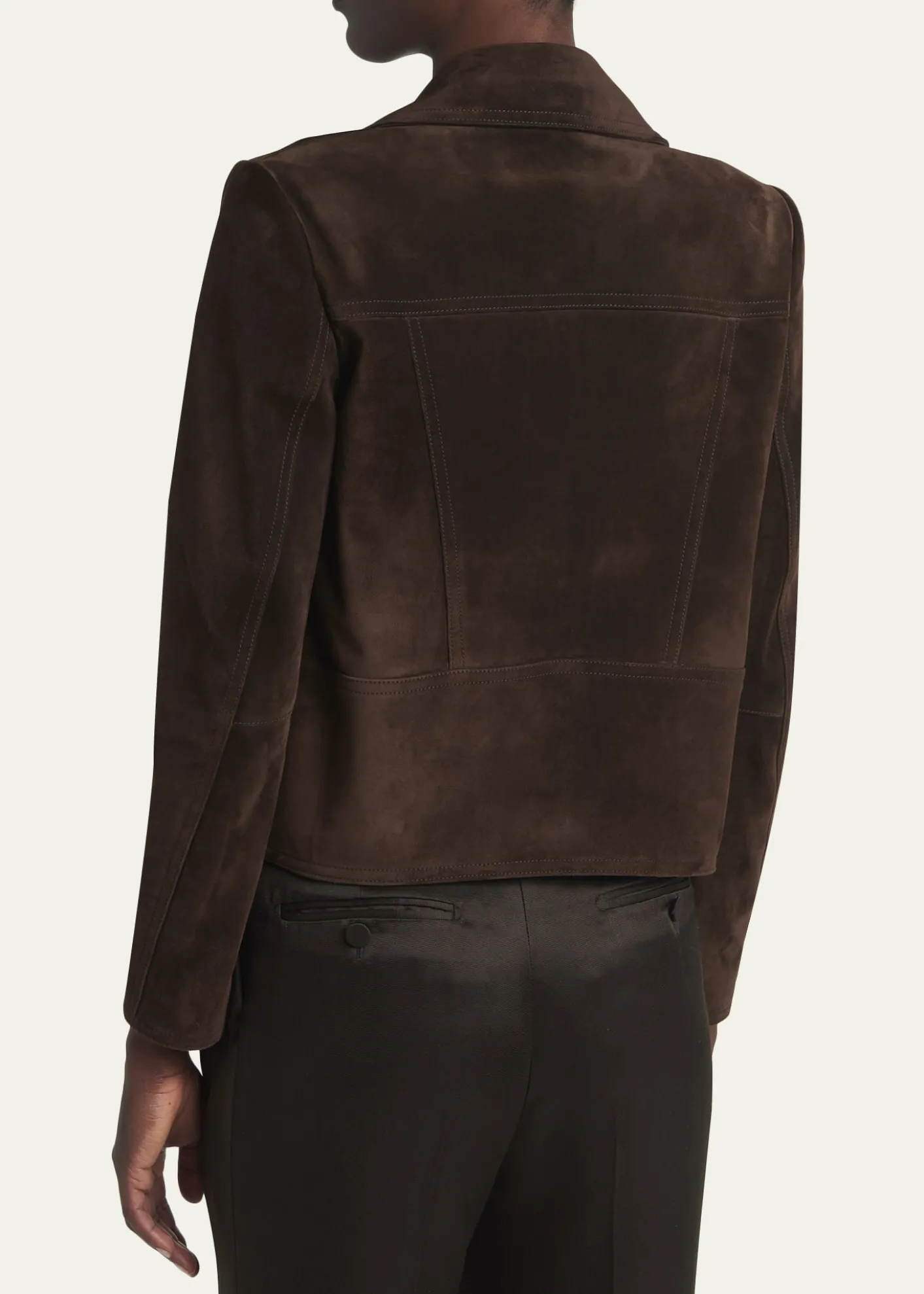 TOM FORDSuede Moto Jacket