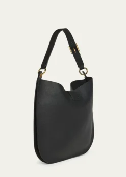 TOM FORDTara Large Hobo Crossbody in Grained Leather