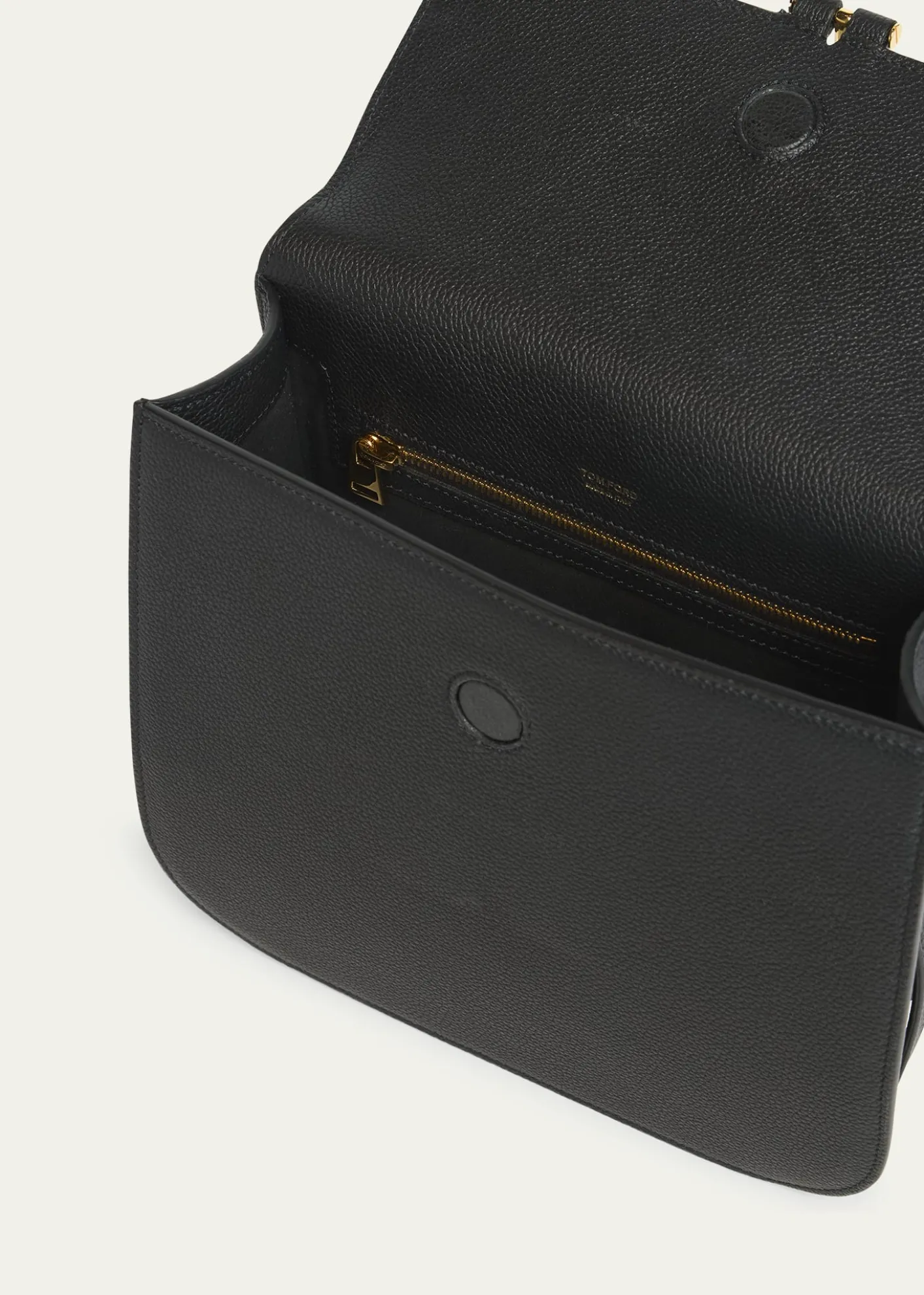 TOM FORDTara Medium Crossbody in Grained Leather with Leather Strap