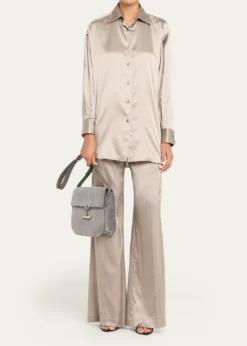 TOM FORDTara Medium Crossbody Bag in Suede