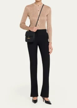 TOM FORDTara Mini Crossbody Bag in Grain Leather