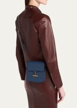 TOM FORDTara Mini Crossbody Bag in Grain Leather