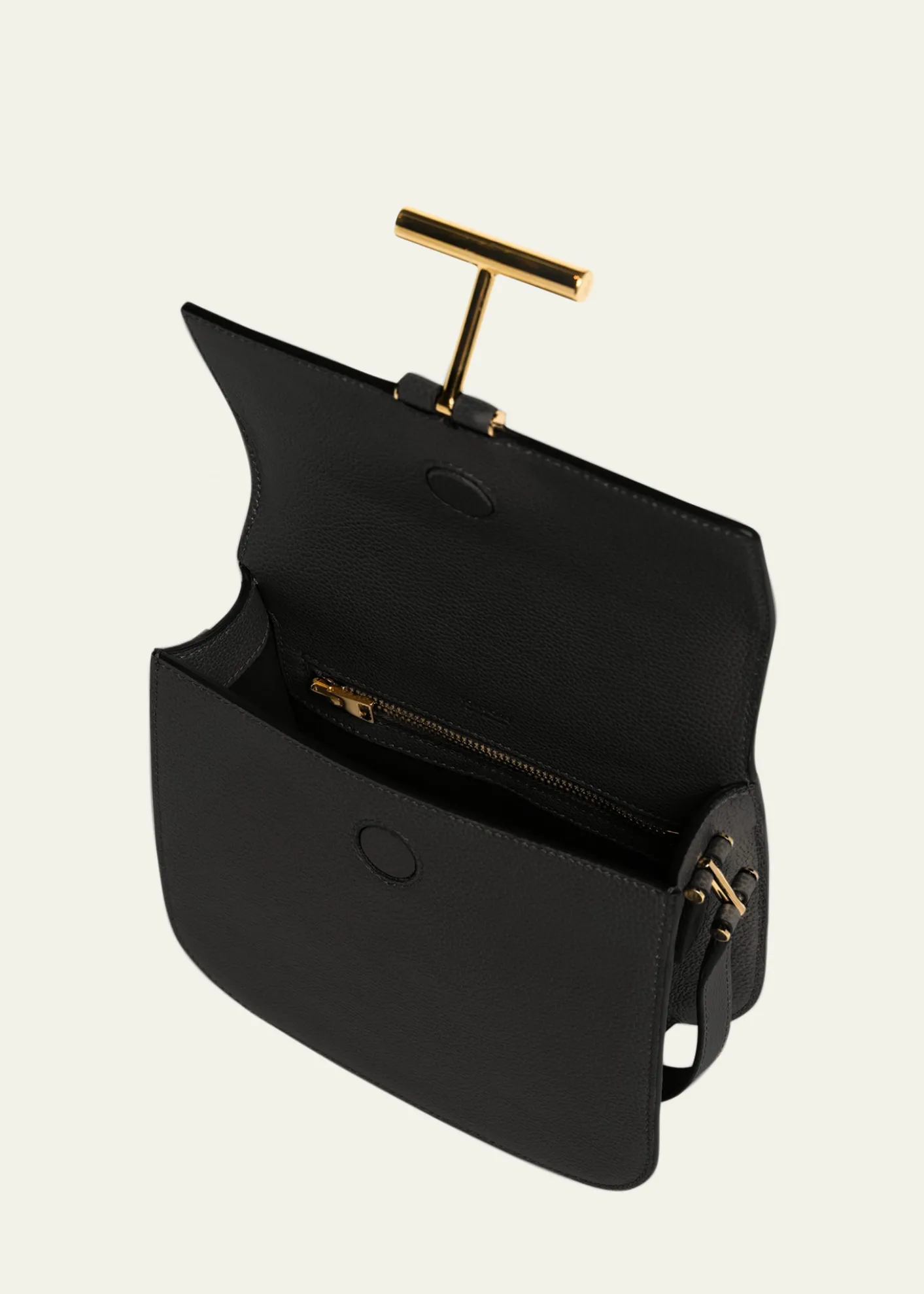 TOM FORDTara Mini Shoulder Bag in Grained Leather