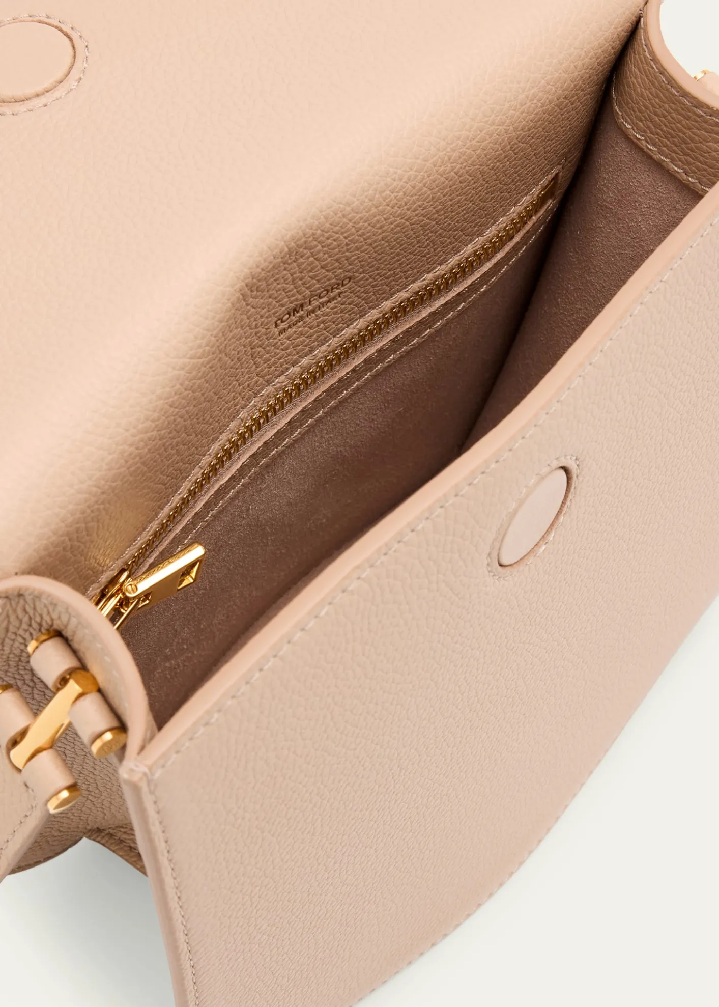 TOM FORDTara Mini Shoulder Bag in Grained Leather
