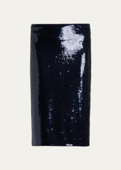 TOM FORDTwo-Tone Sequined Pencil Skirt